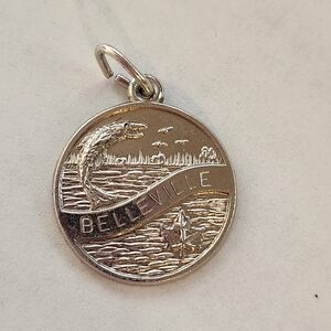 Rembrandt Sterling Silver Belleville Charm Pendant